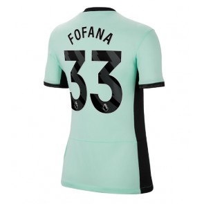 Chelsea Wesley Fofana #33 Tredje trøje Dame 2023-24 Kort ærmer
